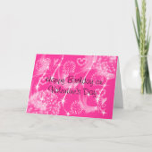 Gelukkige verjaardag op de Valentijnsdag Feestdagen Kaart (Voorkant)