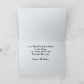 Gelukkige verjaardag op een speciale vriend kaart (Binnen)