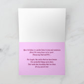 Gelukkige verjaardag op een speciale vriend kaart (Binnen)