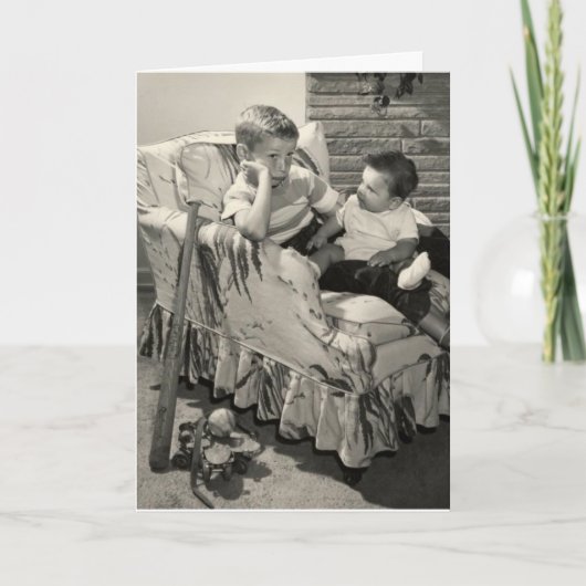 Gelukkige verjaardag op mijn Big Brother-kaart Kaart (Voorkant)