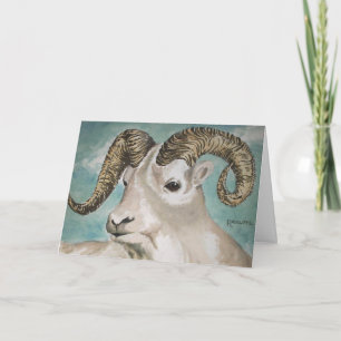 Gelukkige verjaardag, oude geit kaart