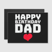 Gelukkige verjaardag papa (Voorkant / Achterkant)
