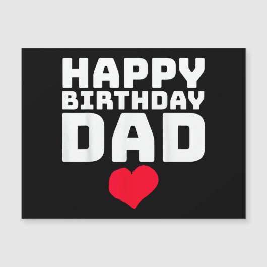 Gelukkige verjaardag papa (Voorkant)