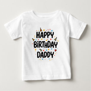 GELUKKIGE VERJAARDAG PAPA BABYKLEDING