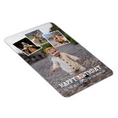 Gelukkige Verjaardag Papa Fotocollage Magneet (Rechterzijde)