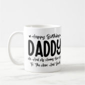 Gelukkige Verjaardag Papa Grappige Verjaardag Papa Koffiemok (Links)