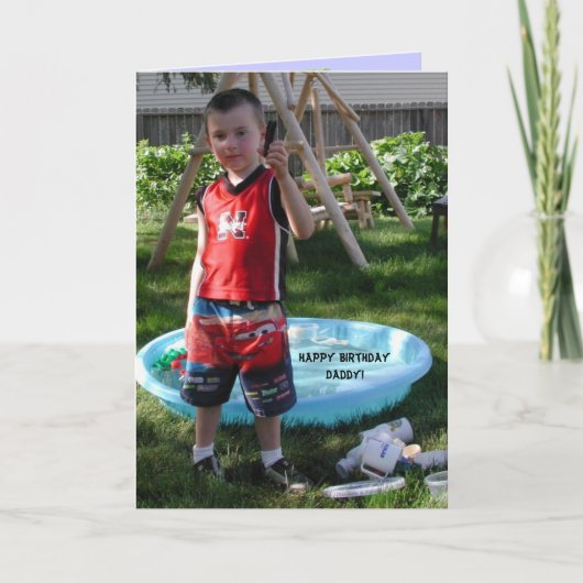 Gelukkige verjaardag papa! kaart (Voorkant)