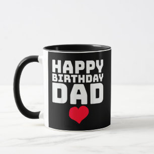 Gelukkige verjaardag papa mok