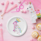 gelukkige verjaardag papieren bordje (Feest)