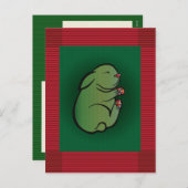 GELUKKIGE VERJAARDAG, Pasen, Maandag, Creatieve Ba Feestdagenkaart (Voorkant / Achterkant)