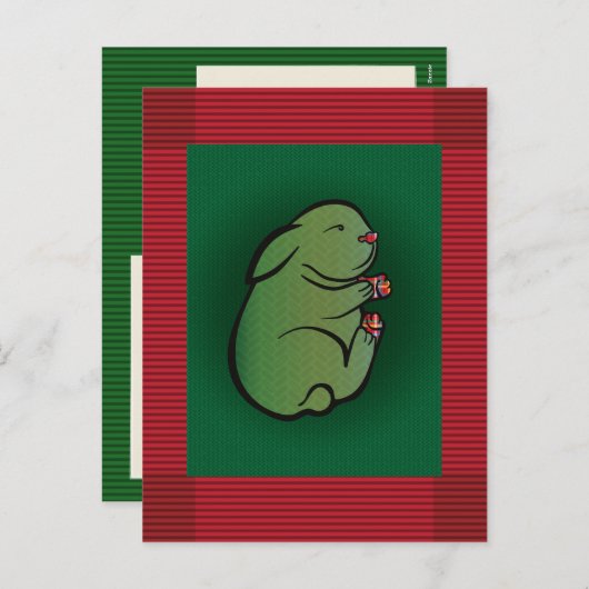 GELUKKIGE VERJAARDAG, Pasen, Maandag, Creatieve Ba Feestdagenkaart (Voorkant / Achterkant)