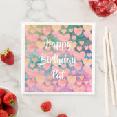 Gelukkige Verjaardag #Pat servetten van DAL (Insitu)