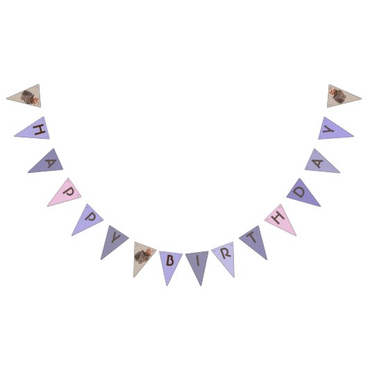 Gelukkige Verjaardag Paw-ty Kat Vlaggetjes (Alle)