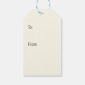 Gelukkige verjaardag Pembroke Welsh Corgi Dogs Cadeaulabel (Achterkant)