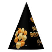 Gelukkige Verjaardag Personaliseer Ontwerp Feesthoedjes (Links)