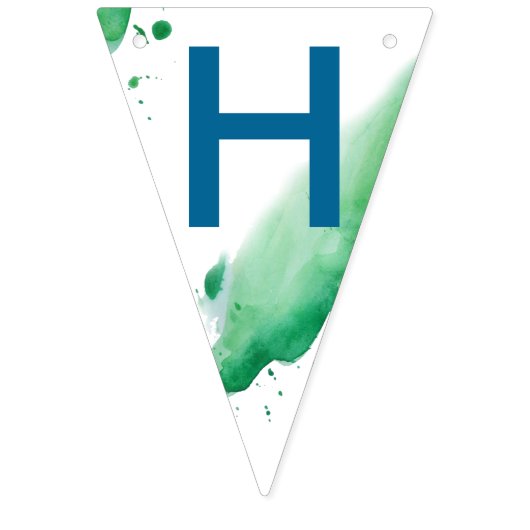 Gelukkige Verjaardag Personaliseer voor Jaar of Om Vlaggetjes (Eerste vlag)