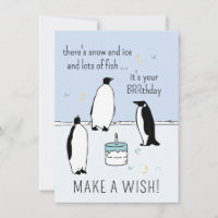 Gelukkige verjaardag Pinguïn Verjaardagstaart Doe 