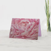 Gelukkige Verjaardag Pioen kaart (Achterkant)