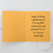 Gelukkige Verjaardag Pirate Avontuur Kaart (Binnen)