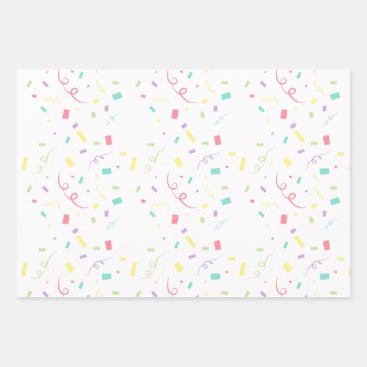 Gelukkige Verjaardag Pool Party Inpakpapier Vel (Voorkant 3)