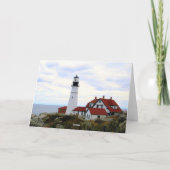Gelukkige Verjaardag, Portland Head Light House Ar Kaart (Achterkant)