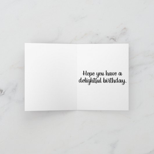 Gelukkige Verjaardag Potted Lily Flower Illustrati Kaart (Binnen)