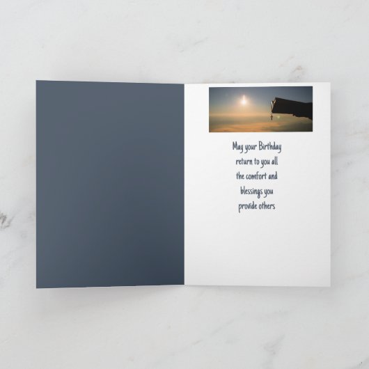 Gelukkige Verjaardag Prachtige Priester Comfort & Kaart (Binnen)