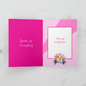 Gelukkige verjaardag prachtige vriendin vogels roz kaart (Binnen)