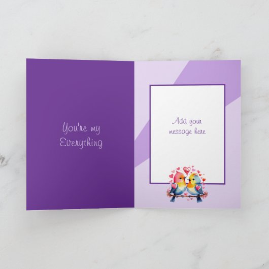 Gelukkige verjaardag prachtige vriendinnen paarse  kaart (Binnen)