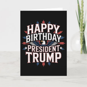 Gelukkige Verjaardag President Trump - Trump Verja Kaart
