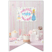 Gelukkige Verjaardag Prinses bunting banner (Eerste vlag)