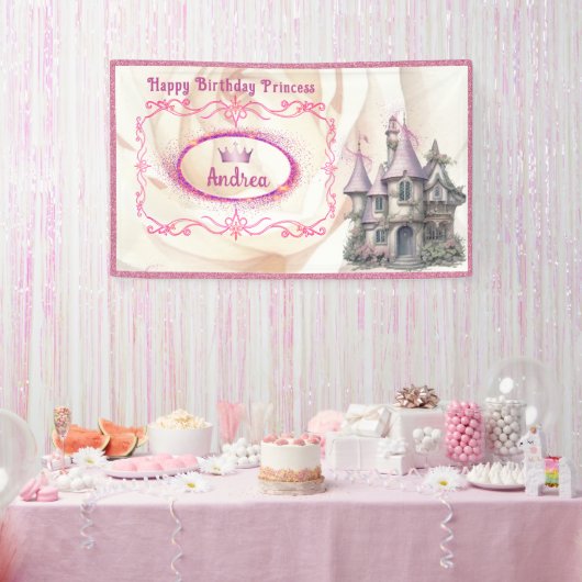 Gelukkige Verjaardag Prinses & Fairy Tale Party Ba Spandoek (Feest)