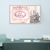 Gelukkige Verjaardag Prinses & Fairy Tale Party Ba Spandoek (Beurs)
