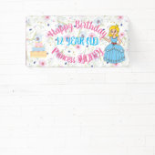 Gelukkige Verjaardag Prinses Party Banner (Insitu)