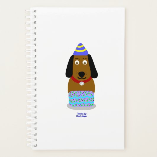 Gelukkige Verjaardag Pup Kleine Planner (Voorkant)