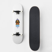 Gelukkige Verjaardag Pup Skateboard (Voorkant)