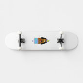 Gelukkige Verjaardag Pup Skateboard (Horizontaal)