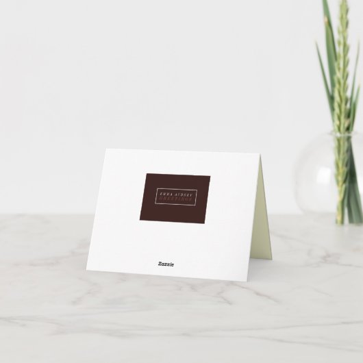 Gelukkige Verjaardag Puppy Dog Kaart (Achterkant)