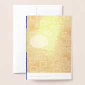 Gelukkige Verjaardag Puppy Ruimteschip Chef Ducky Folie Kaarten (Met envelop)