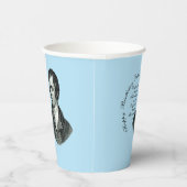 Gelukkige Verjaardag Rabbie - Robert Burns Large Papieren Bekers (Rechts)