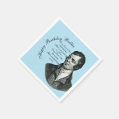 Gelukkige Verjaardag Rabbie - Robert Burns Small Servet (Hoek)