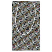 Gelukkige verjaardag raceauto cadeau tas klein cadeauzakje (Achterkant)