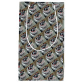 Gelukkige verjaardag raceauto cadeau tas klein cadeauzakje (Voorkant)