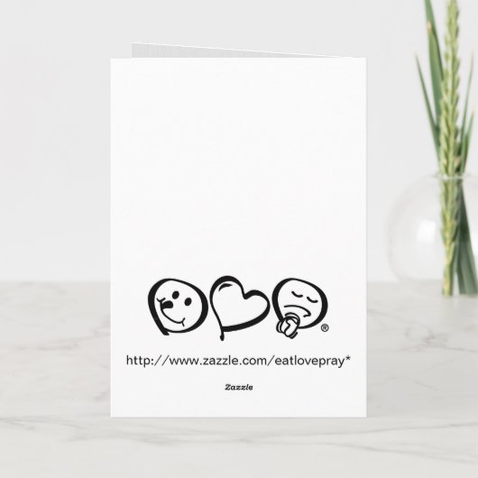 Gelukkige Verjaardag Ram Elegante Horoscoop Kaart (Achterkant)