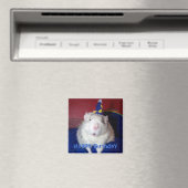 Gelukkige Verjaardag Rat Magnet (Insitu (Vaatwasser))