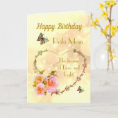 Gelukkige Verjaardag Reiki Mom ontwerp Kaart (Gele Bloem)