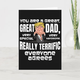 Gelukkige verjaardag Republikeinse papa Donald Tru Kaart