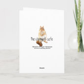 Gelukkige Verjaardag Roze Pioenboeket Illustratie Kaart (Achterkant)