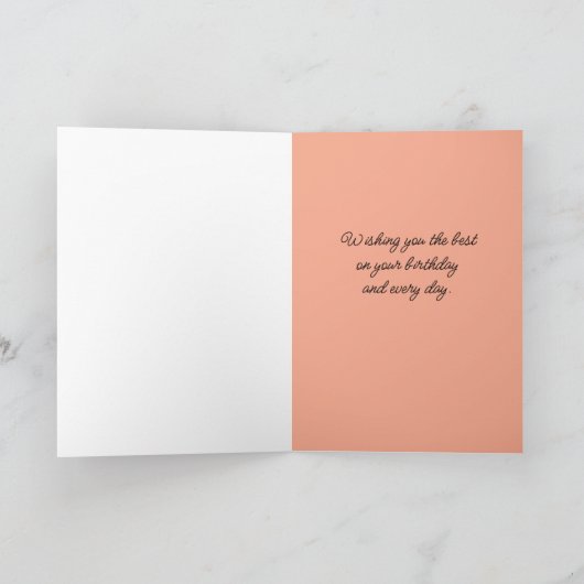 Gelukkige Verjaardag Roze Zinnias Waterverf Tuin Kaart