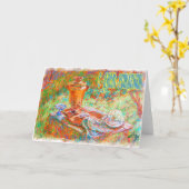 Gelukkige Verjaardag Russische Kaart met een Samov (Gele Bloem)